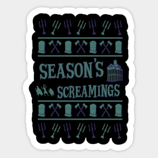 Season's Screaming's Sticker